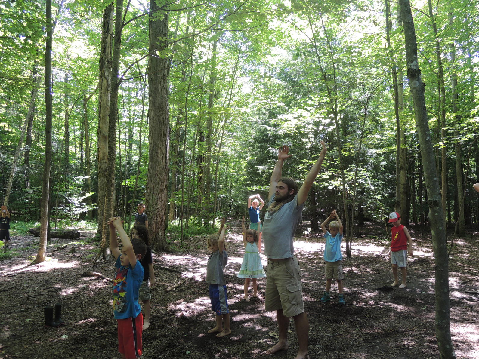 Nature yoga camp Nature yoga camp