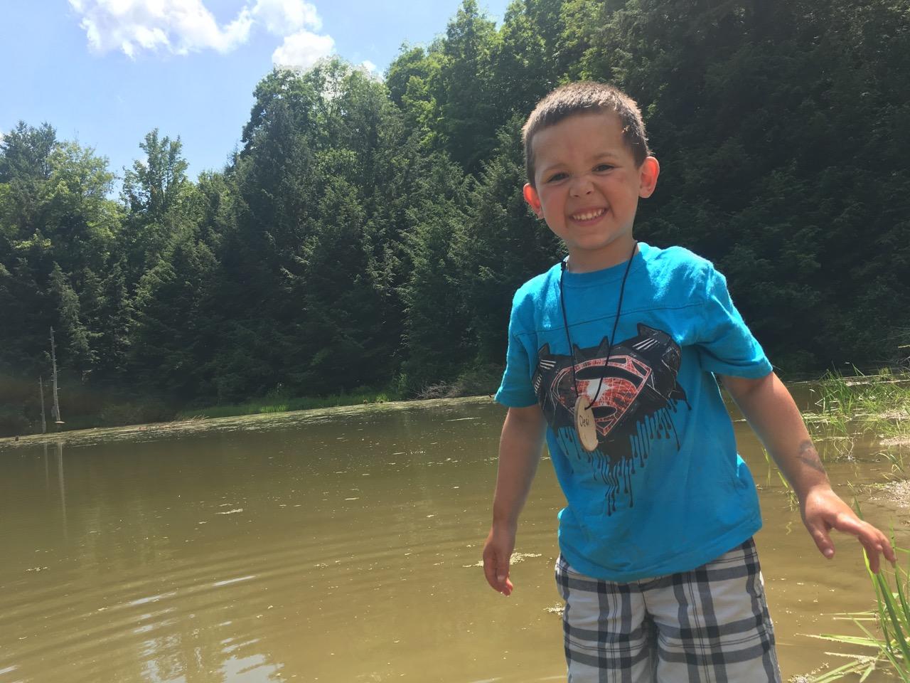 Pre-k camp pond Pond Pre-K Camp