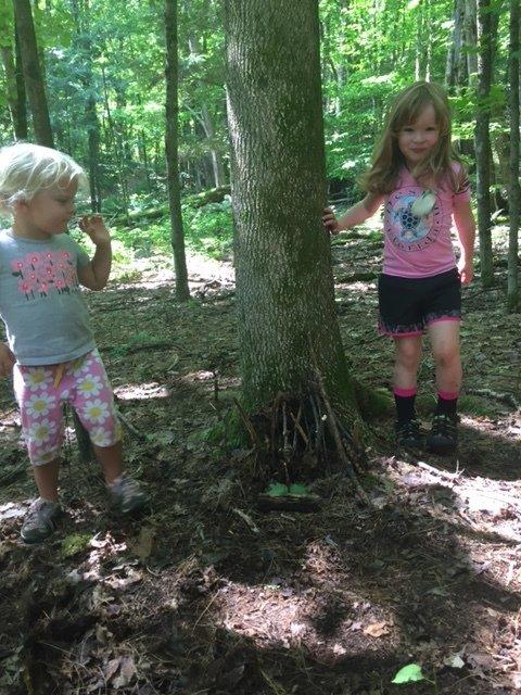 fairy houses pre-k camp fairy houses pre-k camp