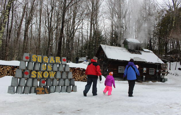 Sugar on Snow Parties at Green Mountain Audubon Center