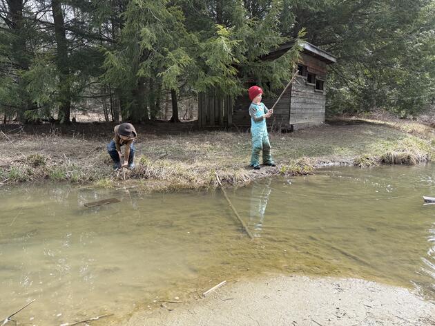 Fishing the Pond