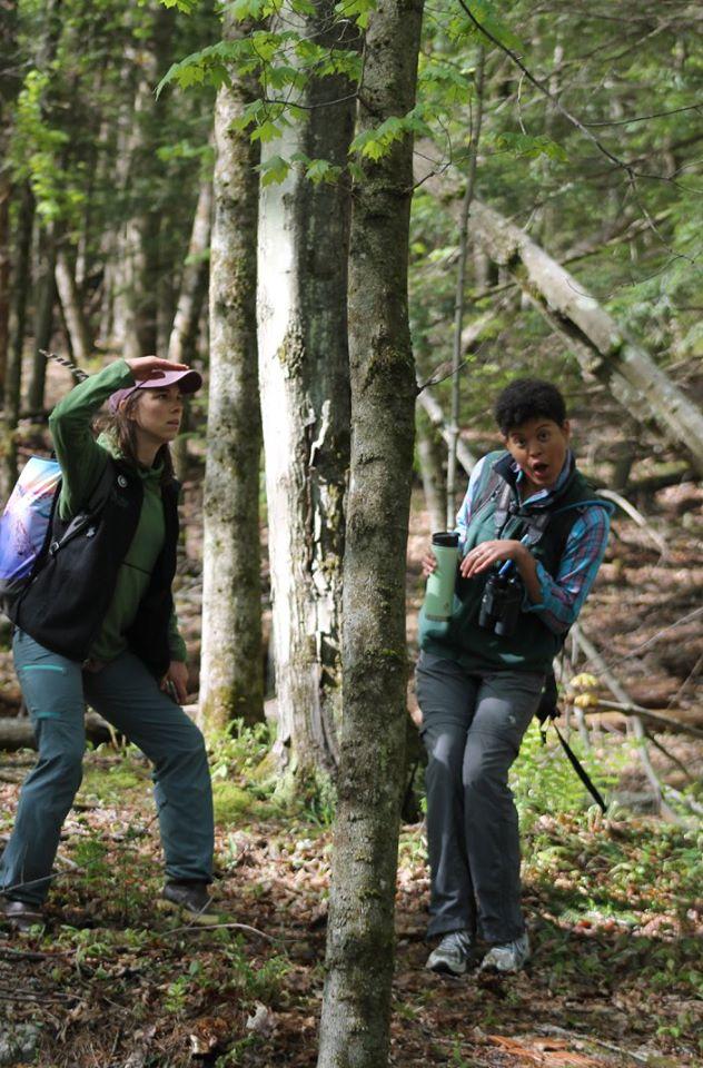 Debbie and Rae Birdathon 2018 Rae (left) and Debbie (Right)