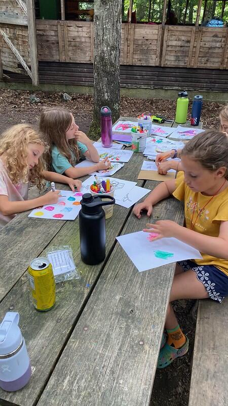 campers drawing