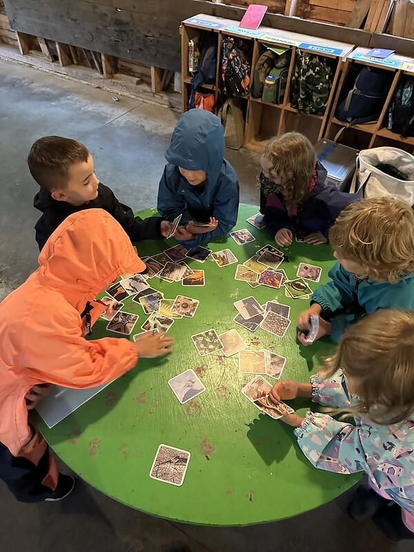 students using ouisi cards