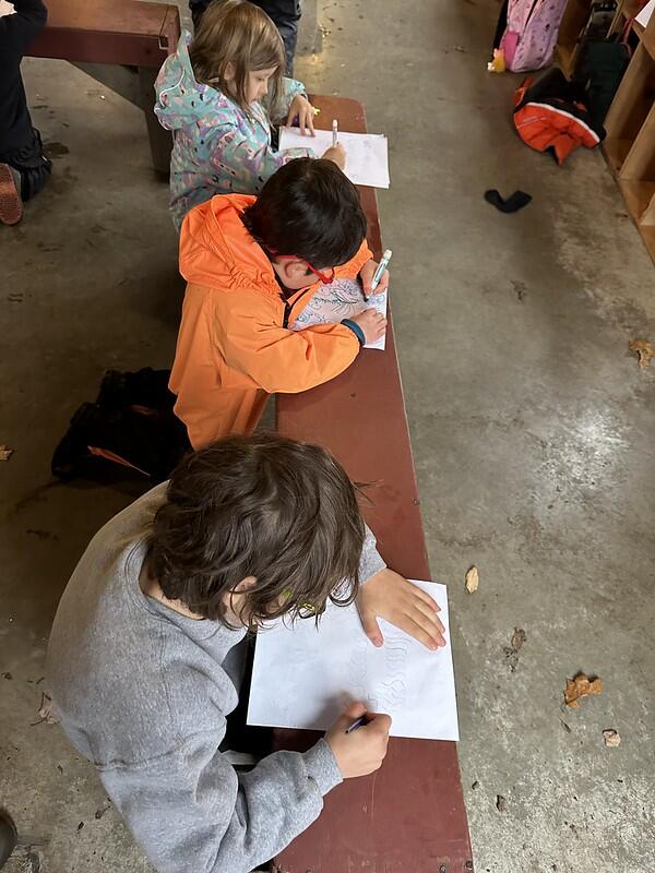 students drawing students drawing
