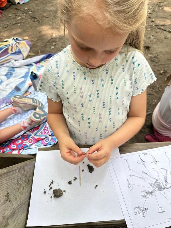 camper with owl pellet