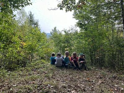 students at look out rock