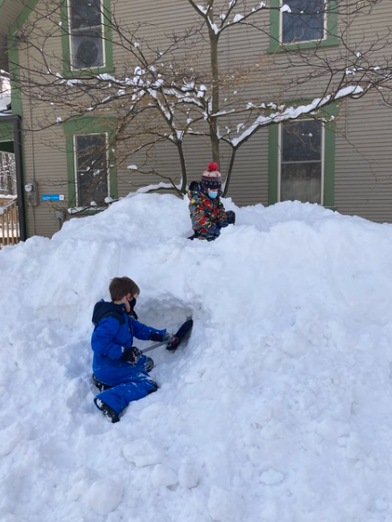 snow tunnel