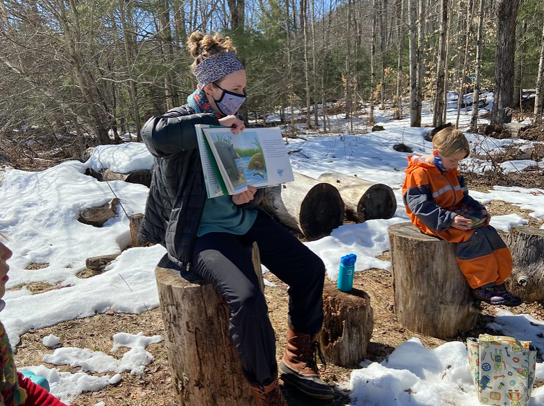 Lunch and storytime