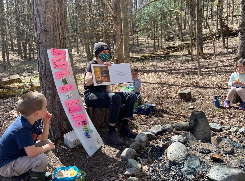 Lunch and storytime