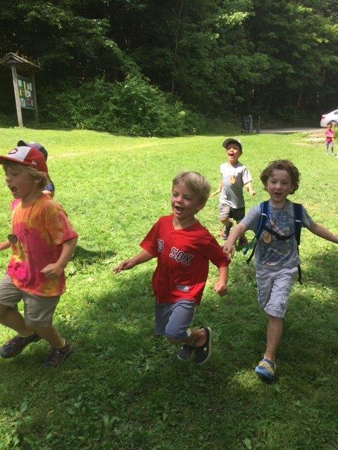 Running Pre-K camp 