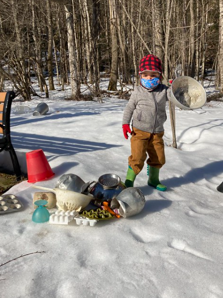 Snow kitchen