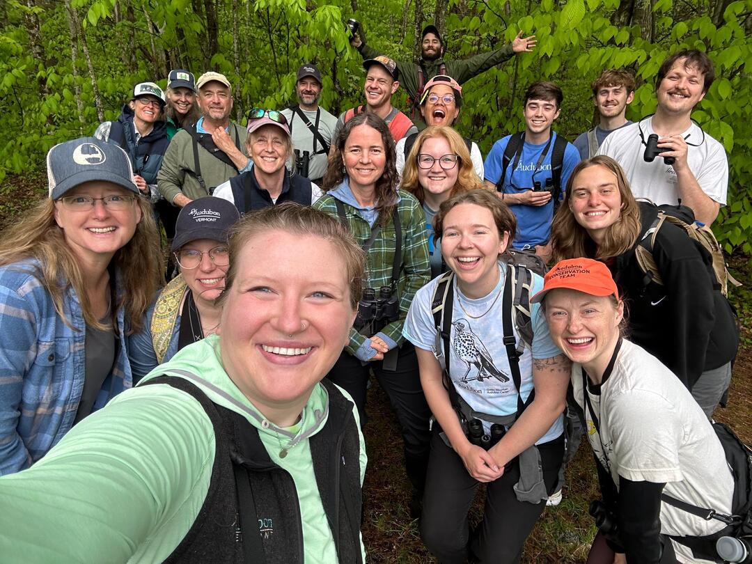 A group photo of Audubon staff.