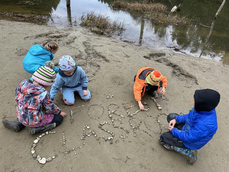 writing in mud